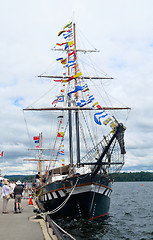 Image showing Big tall ship.