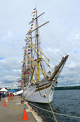 Image showing Big tall ship.
