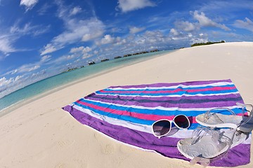 Image showing tropical beach landscape