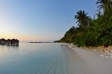 Image showing tropical beach landscape