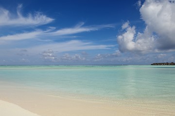 Image showing tropical beach landscape