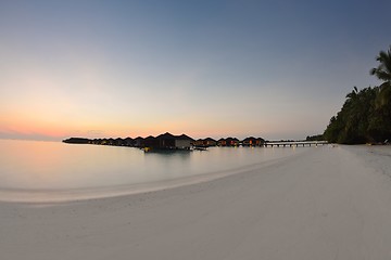 Image showing tropical beach landscape