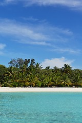 Image showing tropical beach landscape