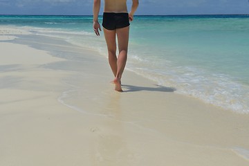 Image showing tropical beach landscape