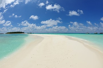 Image showing tropical beach landscape