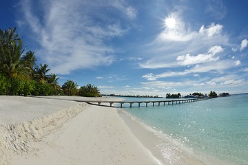 Image showing tropical beach landscape