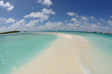 Image showing tropical beach landscape