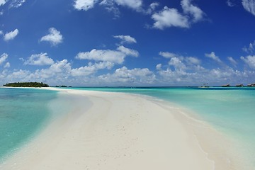 Image showing tropical beach landscape