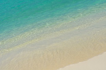 Image showing tropical beach landscape