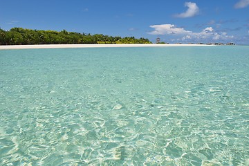 Image showing tropical beach landscape