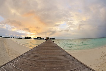 Image showing tropical beach landscape