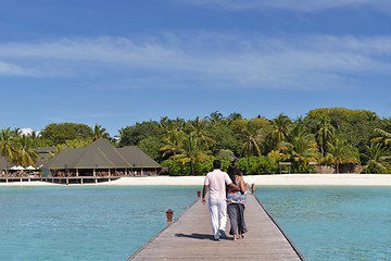 Image showing tropical beach landscape