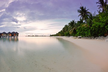 Image showing tropical beach landscape