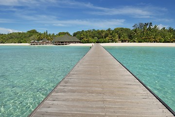 Image showing tropical beach landscape