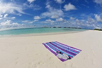 Image showing tropical beach landscape