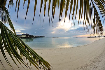 Image showing tropical beach landscape