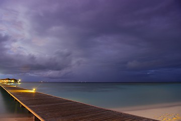 Image showing tropical beach landscape