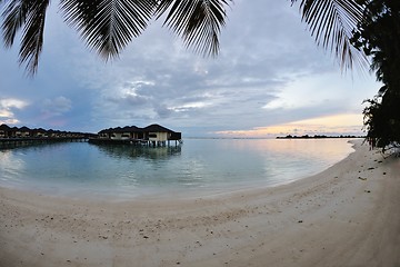 Image showing tropical beach landscape