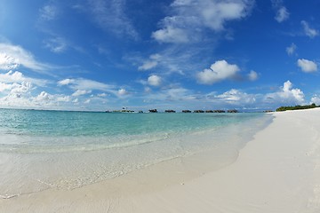 Image showing tropical beach landscape