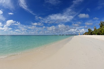 Image showing tropical beach landscape