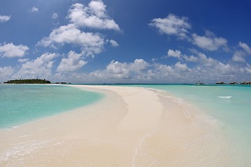 Image showing tropical beach landscape