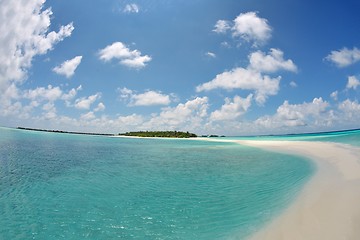 Image showing tropical beach landscape