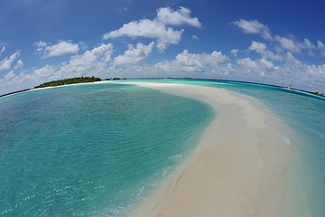 Image showing tropical beach landscape