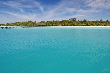 Image showing tropical beach landscape