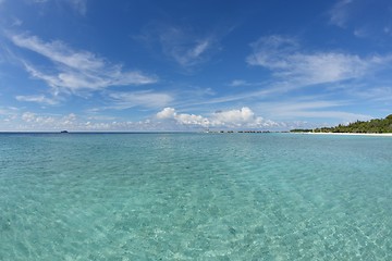 Image showing tropical beach landscape