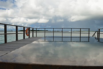 Image showing tropical beach landscape