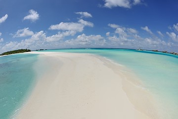 Image showing tropical beach landscape