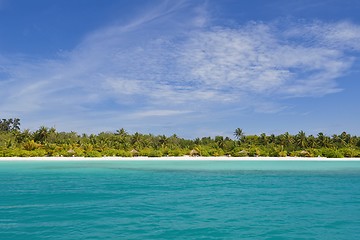 Image showing tropical beach landscape