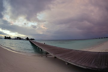 Image showing tropical beach landscape