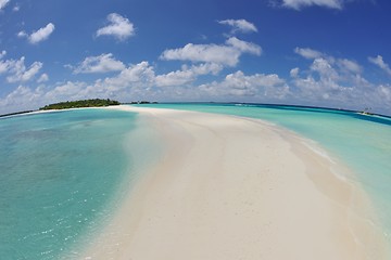 Image showing tropical beach landscape