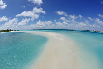 Image showing tropical beach landscape