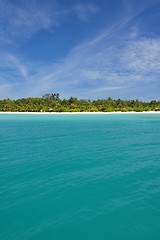 Image showing tropical beach landscape