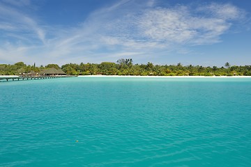 Image showing tropical beach landscape