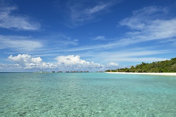 Image showing tropical beach landscape