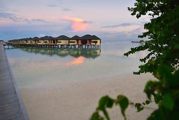 Image showing tropical beach landscape