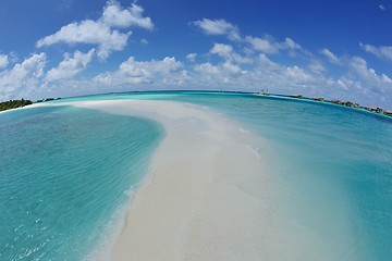 Image showing tropical beach landscape