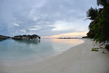 Image showing tropical beach landscape