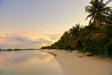 Image showing tropical beach landscape