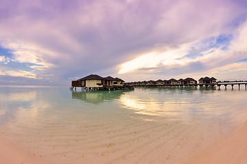 Image showing tropical beach landscape