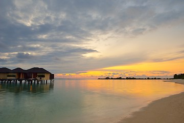 Image showing tropical beach landscape