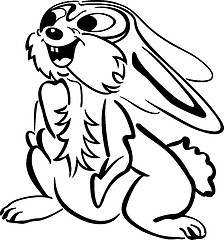 Image showing Cartoon bunny