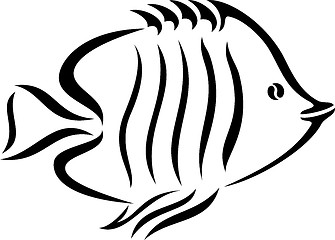 Image showing Cartoon Fish