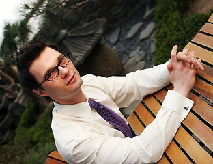 Image showing Businessman in a shirt and tie