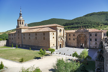 Image showing Yuso Monastery in San Millan de La Cogolla, La Rioja