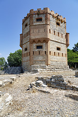 Image showing Monreal Tower in Tudela, Spain