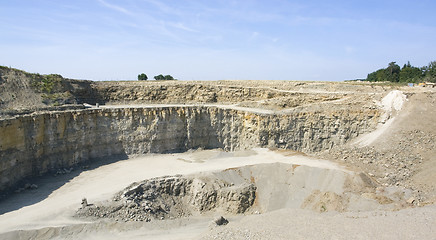 Image showing Stone pit scenery